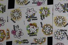  Sheets Stickers Lot Unused    Vintage Winter 80 s 