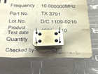 Vtxo610cr-10 000mhz  Vtxo610cr  Tx3791  Rakon  Osc  Tcxo  10 Mhz  1ppm  -20