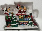 New Disney Parks Christmas Holiday Santa Mickey Train Figure Figurine Minnie 