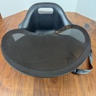 Upseat Baby Floor Seat Booster Chair With Removable Tray   Straps Used Black