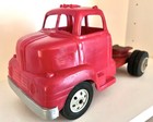 1950 s Marx Ford Tractor -plastic Cab-pressed Steel Chassis - Vg Must See Truck