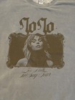 Joanna  jojo  Levesque s  too Much To Say Tour  Crewneck Sweatshirt Xl Blue Soft
