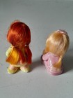 Vintage 2 Pc Set Napco Napcoware Pajama Elves Pixies Girls Hair Figurines