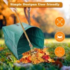 4 Pcs Reusable Leaf Bags 40 Gallon Collapsible Yard Waste Dustpan Design