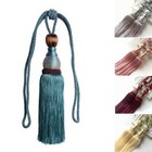 2pcs Large Tie Backs Ball Tassel Curtain Rope Tieback Single Pair Holdbacks
