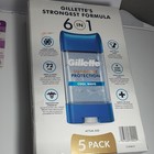 Gillette Supreme Protection Cool Wave Stick Antiperspirant 5pk 3 8oz