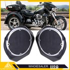 For Harley Touring Tour Pack Electra Glide 2014-2021 King Rear 6 5  Speaker Pods