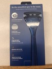 House Of Atlas Essential 5-blade Razor Kit For Men  Blue black  2 Refills