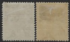 Kedah 1922 Malaya Borneo Exhibition 3c And 4c Oval O Variety 