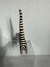 Hand Painted Balsa Wooden Kitty Cat Figure Ring Holder