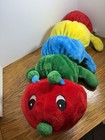 Dan Dee Bright Primary Color Rainbow Jumbo Xl Caterpillar Plush 2013 Toy 30 
