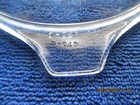 Vintage Pyrex  470-c Clear Glass Replacement Lid Only Casserole