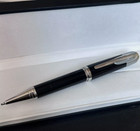 High Grade Metal Series Black Color 0 7mm Black Ink Ballpoint Pen No Box