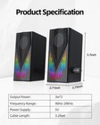 Pc Computer Speakers With Surround Sound Usb Wired Laptop Deep Bass For Desktop 