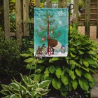 Bourbon Red Turkey Hen Christmas Garden Flag Bb9349gf