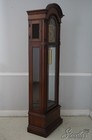 F67247  Ethan Allen Mahogany Tall Case Grandfather Clock