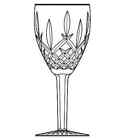 Waterford Crystal Araglin Traditional Wine Glass