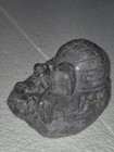 Signed We Wolf Original Carved Inuit Eskimo   Igloo Soapstone 3 25   x 1 75   