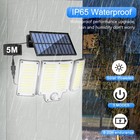 9900000lm Led Solar Street Lights Security Flood Lamp Motion Sensor Outdoor Wall