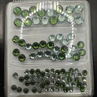 Swarovski Elements Hotfix Crystal Rhinestones Chrysolite Fern Green Combo 90pc