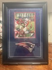 Julian Edelman Signed Sports Illustrated Cover Framed Patriots Sb Li Catch Coa