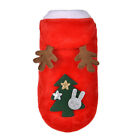 Santa Dog Costume Christmas Pet Clothes Xmas Cat Puppy Coat Small Vest Outfit