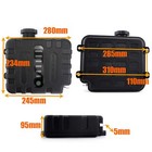 5l Air Diesel Heater Fuel Tank Oil With Cap Black Strong Hard For Car Truck Van 