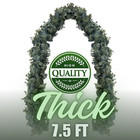 7 5ft Faux Eucalyptus Garland     Wedding Arch Greenery  Christmas Mantel Decor