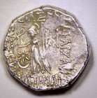 42 Bc Cappadocia King Ariobarzanes Iii Ar Silver Drachm Year 11 Last Year 3 84g
