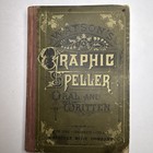 Antique Watson s Graphic Speller Oral And Written Vintage School Book By J  Madi