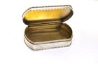 Finland Floral Guilloche Enamel Gilt Interior 830 Silver Snuff trinket Box 3 