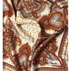Vintage Paoli Scarf Square Kaliedescope Fractal Colorful 26 