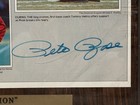 Pete Rose Autographed Signed 4192 Hit Record Plaque Jsa Coa Cincinnati Reds 27 