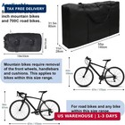 Bike Travel Bag for 26-29 Inch Mountain Bikes 55  D  11  W  31 5  H