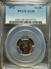 1872-p Seated Liberty Silver Half Dime H10c Pcgs Silver Lustrous Toner Flashy