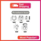 Molain 50 Pcs Silver Dreadlock Beads Locs Accessories  Jewelry For Braids  Hair