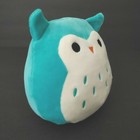 Squishmallows Winston Owl Teal Blue Plush Stuffed Toy Kellytoy 5  2019