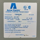 Acme Electric T253010s Transformer 1kva 120 240v Wall Mount 1 Phase Used