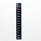 5pcs Aquarium Induction Thermometer Fish Tank Sticker Water Temperature Gauge