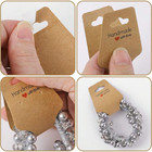 Jewelry Display Cards Handmade Selling Card Self Adhesive Earring Necklac Holder