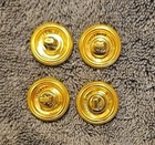 Us Army Eagle Buttons Great Seal Tunic Reproduction Buttons 7 8 Inch - Lot Of 4
