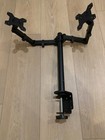 Vivo Stand-v002 Dual Monitor Desk Mount - Black