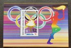  free Ship British Virgin Island Summer Olympic Games Barcelona 1992  ms  Mnh