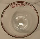 Coca-cola Glass Cereal Bowl Anchor Hocking 86673 5 75  Diameter