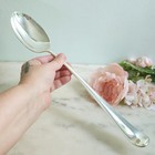 Vintage Gerity Silver Plate Serving Spoon Reproduction 1740 Elegant Dinnerware