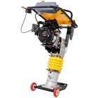 Gas Jumping Jack Tamper Rammer 7hp 5  Wheels Soil Concrete Compaction