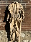 Universal Thread Women   s Beige Cotton Twill Coveralls Relaxed Straight M