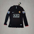 Manchester United 2007-2008 Away Long Sleeve Jersey Cristiano Ronaldo  7 Cr7