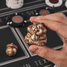 Poker Card Protectors Nuts Squirrel  I Have Nuts  Bronze Lucky Squirrel Figurine