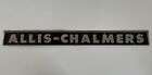 Vtg Allis-chalmers Aluminum Metal Side Emblem Name Plate Sign Farm Tractor 29   